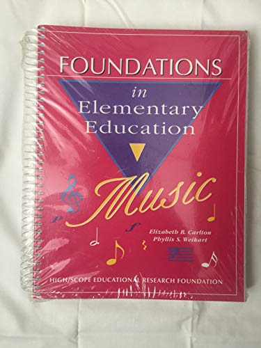 Imagen de archivo de Foundations in Elementary Education Music a la venta por HPB-Red