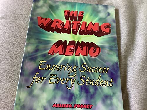 Imagen de archivo de The Writing Menu: Ensuring Success for Every Student (Maupin House) a la venta por Once Upon A Time Books