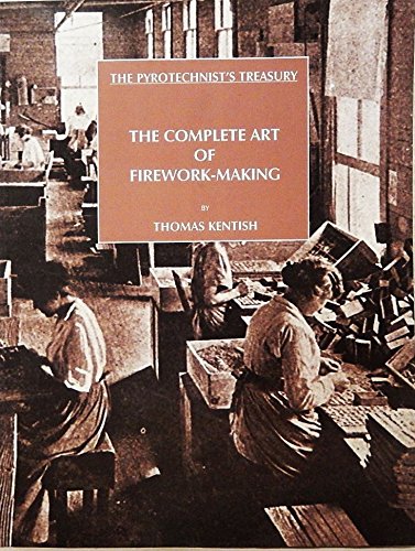 Stock image for The pyrotechnist's treasury : the complete art of firework-making. for sale by Lost and Found Books