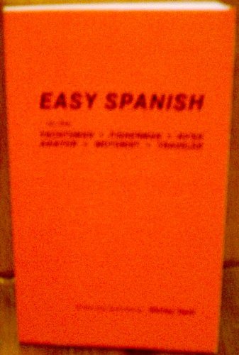 Imagen de archivo de Easy Spanish for the Yachtsman, Fisherman, Rv'er, Aviator and Motorist Traveller a la venta por -OnTimeBooks-