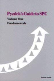 Imagen de archivo de Pyzdek's Guide to SPC Vol. 1 : Fundamentals a la venta por Better World Books