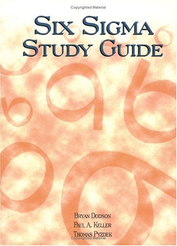 Beispielbild fr Six Sigma Study Guide zum Verkauf von HPB-Red