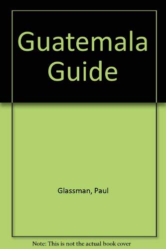 Beispielbild fr Guatemala guide zum Verkauf von Wonder Book