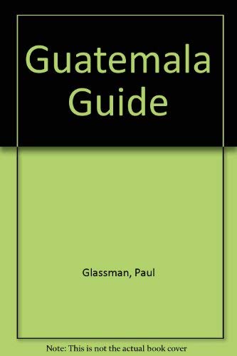 Imagen de archivo de Guatemala guide a la venta por Wonder Book