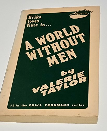 Imagen de archivo de A World Without Men a la venta por Front Cover Books