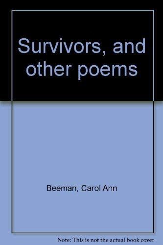 Stock image for Survivors and Other Poems for sale by Curious Book Shop
