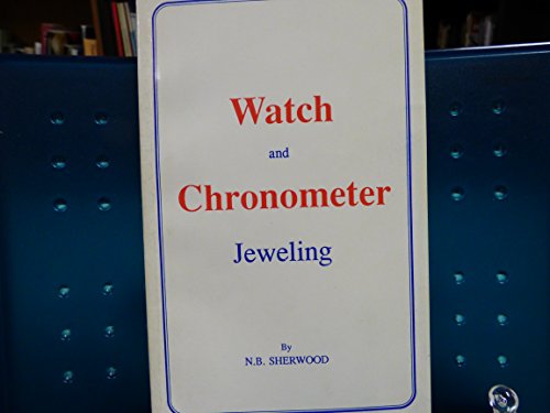 Imagen de archivo de Watch and Chronometer Jeweling a la venta por Martin Nevers- used & rare books