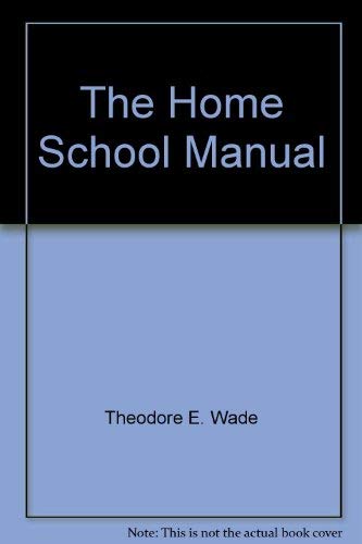 Stock image for The home school manual for sale by HPB-Ruby