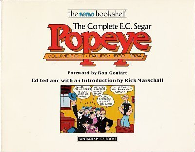 Stock image for The Complete E.C. Segar Popeye: Dailies, 1932-34: 8 (The Nemo Bookshelf) for sale by HPB Inc.