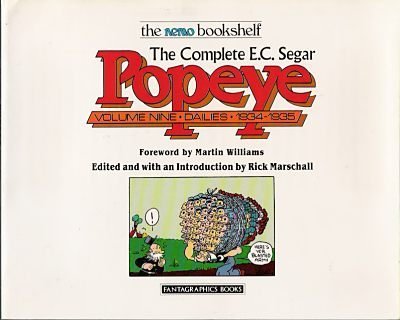 Stock image for The Complete E.C. Segar Popeye, Vol. 9: Dailies, 1934-1935 (The Nemo Bookshelf) for sale by HPB-Emerald