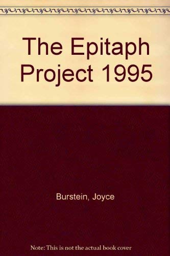 Beispielbild fr The Epitaph Project zum Verkauf von Books From California