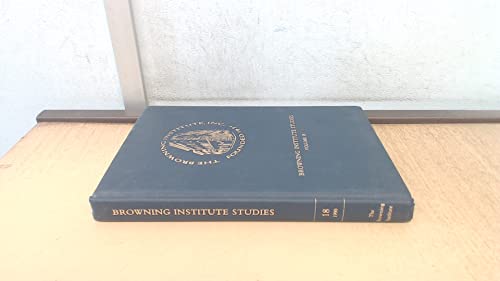 Imagen de archivo de Browning Institute Studies, 1990: Victorian Theatricalities (Victorian Literature & Culture) a la venta por Wonder Book