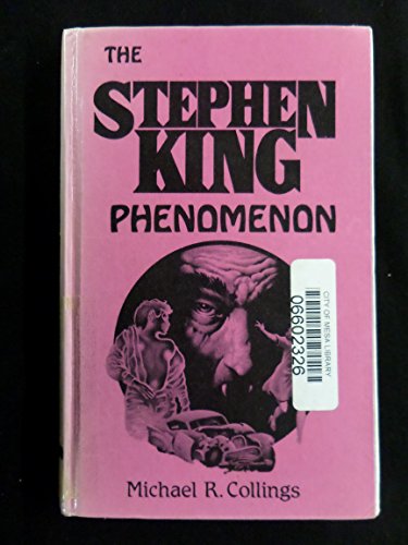 Imagen de archivo de The Stephen King Phenomenon (Starmont Studies in Literary Criticism) a la venta por HPB-Diamond