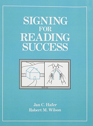 Beispielbild fr Signing for Reading Success zum Verkauf von Revaluation Books