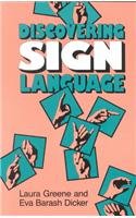 Stock image for Discovering Sign Language for sale by My Dead Aunt's Books