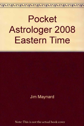 9780930356842: Pocket Astrologer 2008 Eastern Time