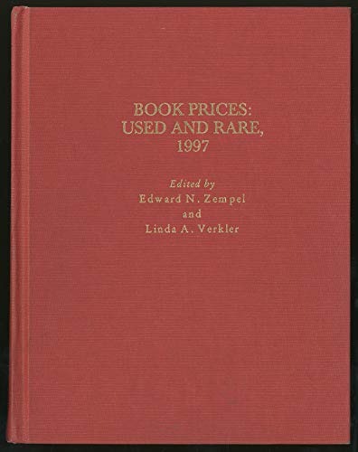 Stock image for Book Prices: Used and Rare, 1997 for sale by Wickham Books South