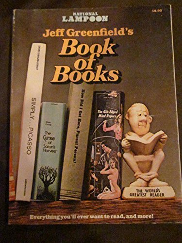 Imagen de archivo de Jeff Greenfield's Book of Books a la venta por BookMarx Bookstore