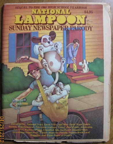 9780930368982: National Lampoon Sunday Newspaper Parody