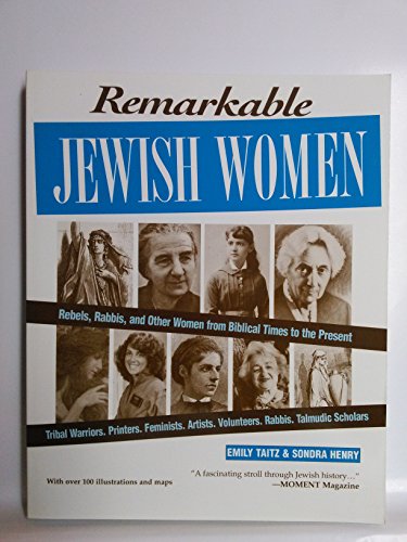 Beispielbild für Remarkable Jewish Women zum Verkauf von HPB-Diamond