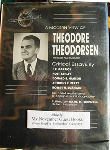 Beispielbild fr A MODERN VIEW OF THEODORSEN physicist and engineer critical essays zum Verkauf von Gian Luigi Fine Books