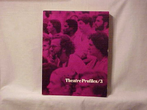 Imagen de archivo de Theatre Profiles Three a la venta por Better World Books