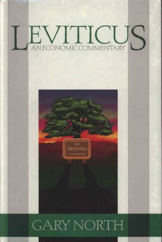 Beispielbild fr Leviticus: An Economic Commentary zum Verkauf von Front Cover Books