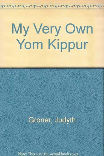 Imagen de archivo de My Very Own Yom Kippur Book a la venta por Wonder Book