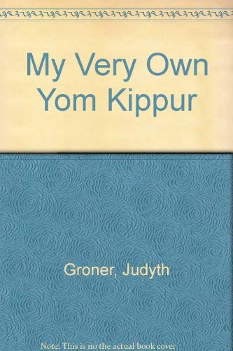Stock image for My Very Own Yom Kippur Book for sale by Wonder Book