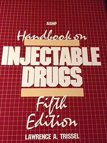 Stock image for Handbook on injectable drugs for sale by HPB-Red