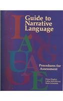 Beispielbild fr Guide to Narrative Language: Procedures for Assessment zum Verkauf von HPB-Red