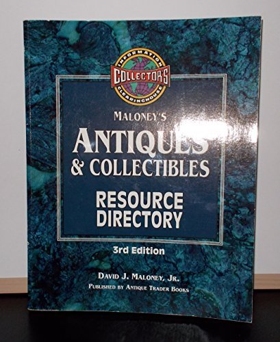 Stock image for Maloney's Antiques/Coll.Res3 for sale by ThriftBooks-Dallas