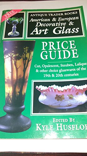 Beispielbild fr American & European Decorative & Art Glass Price Guide zum Verkauf von ThriftBooks-Atlanta