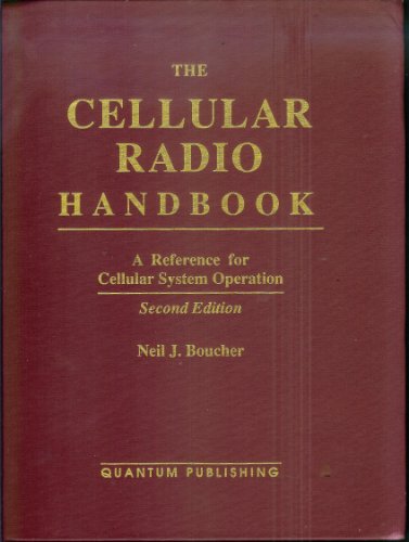 Beispielbild fr Cellular Radio Handbook: A Reference for Cellular System Operation zum Verkauf von ThriftBooks-Dallas