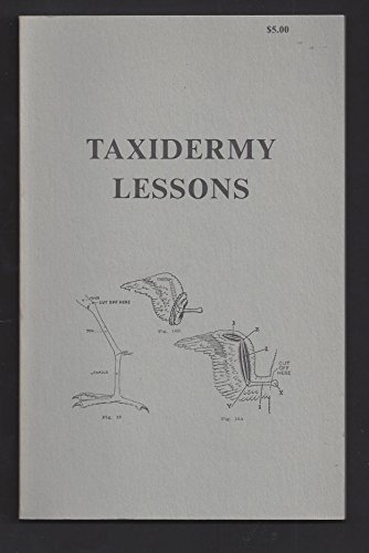 9780930674083: Taxidermy Lessons (Poems)