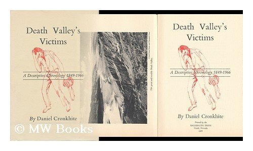Beispielbild fr Death Valley's victims: A descriptive chronology, 1849-1980 zum Verkauf von R. Rivers Books