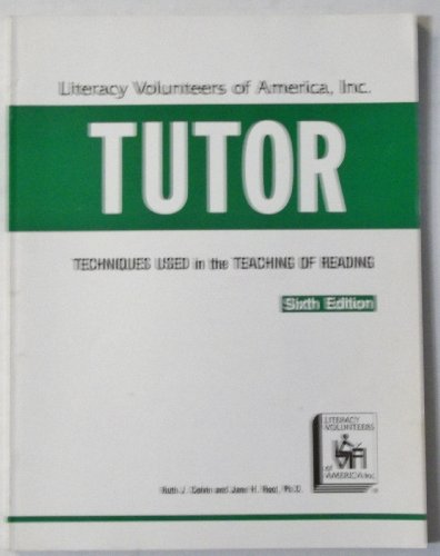 Tutor: Techniques Used in the Teaching of Reading (9780930713225) by Colvin, Ruth J.; Root, Jane
