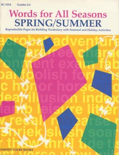 Stock image for Words for all seasons: Spring/summer for sale by BooksRun