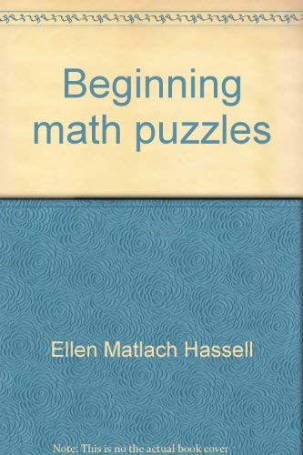 Stock image for Beginning math puzzles: Counting, adding, subtracting for sale by SecondSale