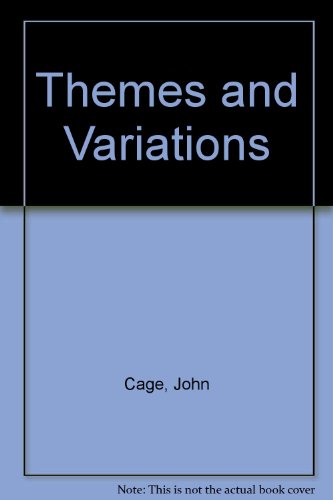 Themes and Variations (9780930794231) by Cage, John