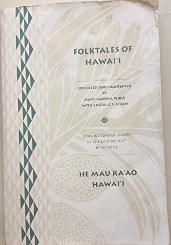 9780930897437: Folktales of Hawai'i: He Mau Ka'Ao Hawai'I