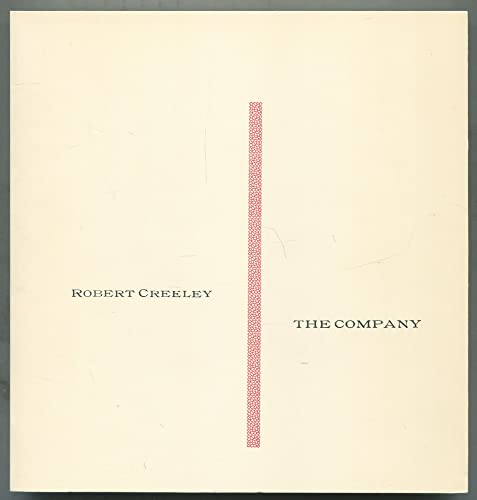 The Company (9780930901561) by Creeley, Robert