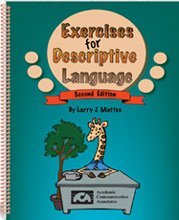 Exercises for Descriptive Language (9780930951108) by Mattes, Larry