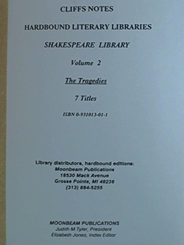 Imagen de archivo de The Tragedies (Shakespeare Library Volume 2) a la venta por POQUETTE'S BOOKS