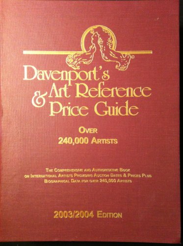 Davenport's Art Reference and Price Guide 2003/2004 (9780931036965) by Davenport