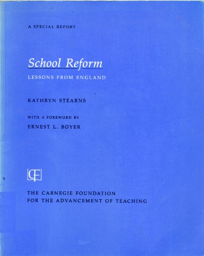 Stock image for School Reform : Lessons from England for sale by PsychoBabel & Skoob Books