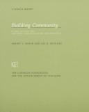 Beispielbild fr Building Community : A New Future for Architecture Education and Practice - A Special Report zum Verkauf von Better World Books