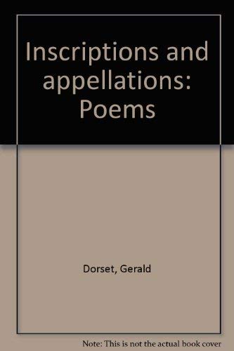 Inscriptions and Appellations Poems