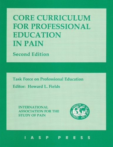 Immagine dell'editore per Core Curriculum for Professional Education in Pain venduto da Better World Books Ltd