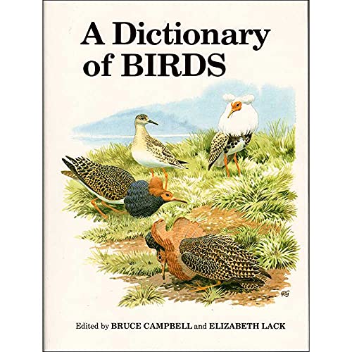 Beispielbild fr A Dictionary of Birds zum Verkauf von COLLINS BOOKS